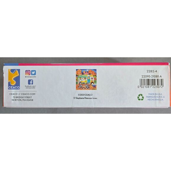 Ceaco Happy Camper Canyon Camper 300 pc Stephanie Peterson Jones Complete 2021 - Picture 2 of 5